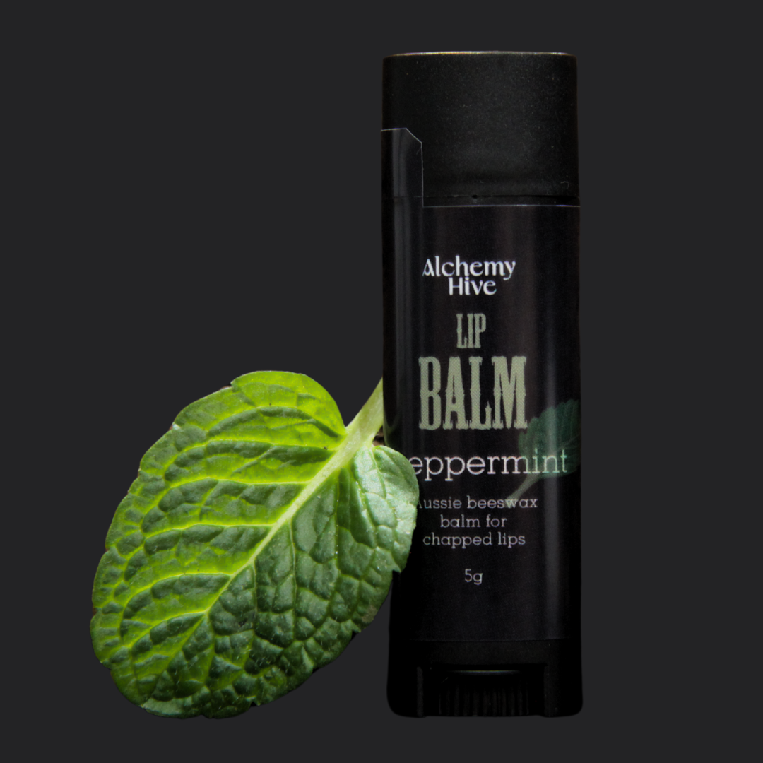 Peppermint BALM - Beeswax Lip Balm Single
